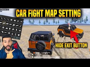 CAR FIGHT WOW MAP | HOW TO DISABLE EXIT BUTTON IN CAR FIGHT WOW MAP