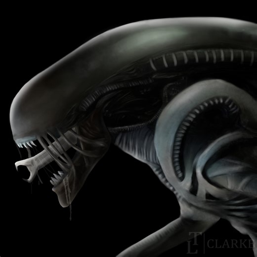 Xenomorph Concept Art, Toya Clarke