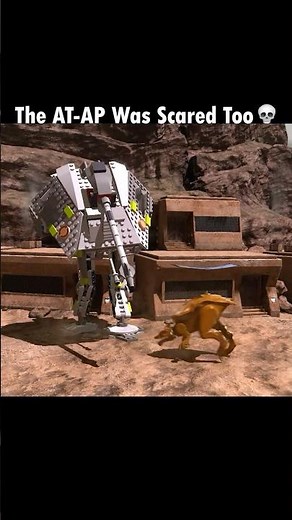 The AT-AP Was Scared Too 😭 #legostarwars #legostarwarstheclonewars #funnymoments #fyp #ps2 #lego