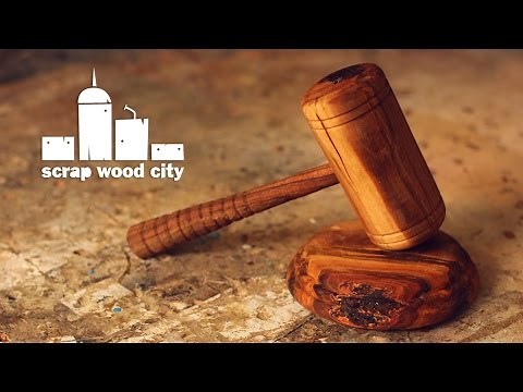 How to make a DIY judge's mallet ( gavel )