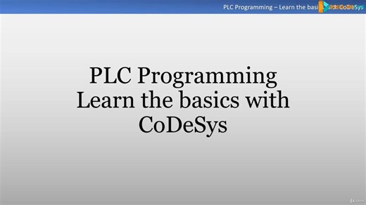 PLC 编程 – 使用 CoDeSys