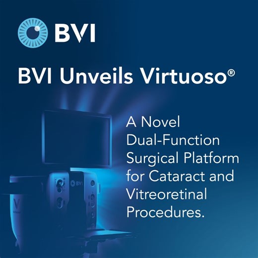 BVI unveils Virtuoso®, a dual-function phaco-vitrectomy platform | BVI Medical posted on the topic | LinkedIn