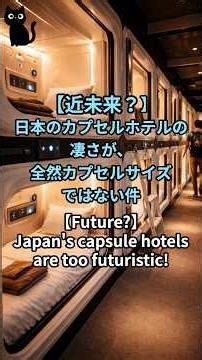 【外国人が腰抜かす】日本のカプセルホテルが進化しすぎな件。Inside a Japanese Capsule Hotel!