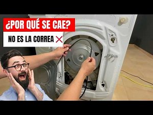 Why does the washing machine belt keep coming off? 🌀 4 causes you should check