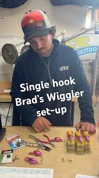 How to rig a Brad's Wiggler with a single point single hook
