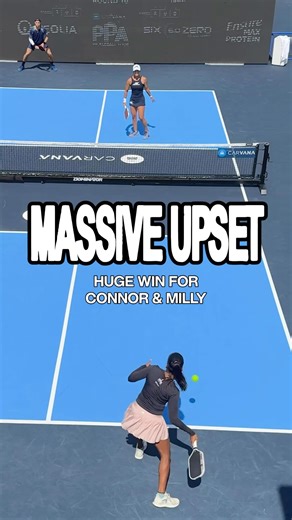 Match highlights from one of the biggest upsets of the tournament so far 😧 Connor Garnett and Milan Rane with a phenomenal performance and huge win 🔥 | PPA Tour