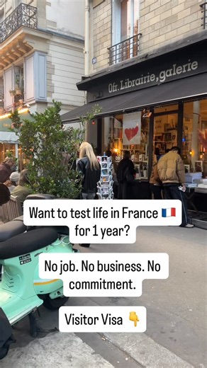 @lawyer.france on Instagram: "Most people think you need to fully commit to France before moving. But there’s a legal way to test-drive French life for 1 year with zero professional obligations. It’s the Visitor Visa. What it gives you: • 1 year legal residence in France • Time to learn French • Test neighborhoods, lifestyle, culture • Build connections and network • Decide if France is really for you Requirements: • €1,500/month passive income (€18,000/year minimum) • Can be: rental income abro