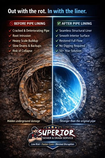 Commercial Sewer Camera Inspection in Waterford CT | Cast Iron Pipe Clogged with Flushable Wipes On site at a commercial property in Waterford where we performed a sewer camera inspection and found the line 100% clogged with wipes. Even though the package says “flushable,” in many cases they are not. When wipes hit old, rusted cast iron piping like you see in this video, they cling to the rough interior like Velcro. Once a few grab on, the rest stack up behind them until the pipe is completely b