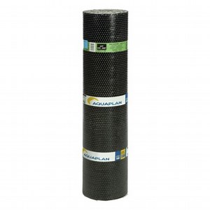 Revêtement de toit Aquaplan 10 x 1m PPE 4ar-MMP noir | Panneaux & rouleaux pour toiture | GAMMA.be