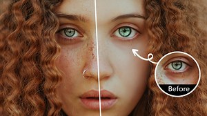 Best Free Photo Editor to Fix Bags Under Eyes in Photos