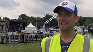Video: Harrogate Tour de France Fan Park gets ready for thousands of visitors | Harrogate Informer