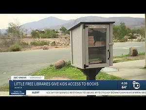 Little Free Libraries give kids access to books