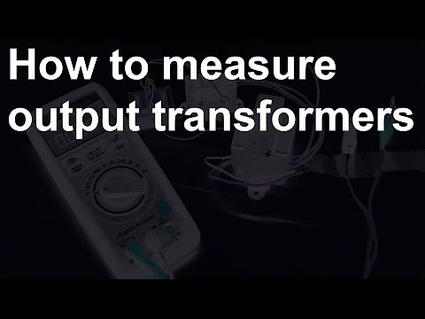 How to identify an output transformer (for tube amps)