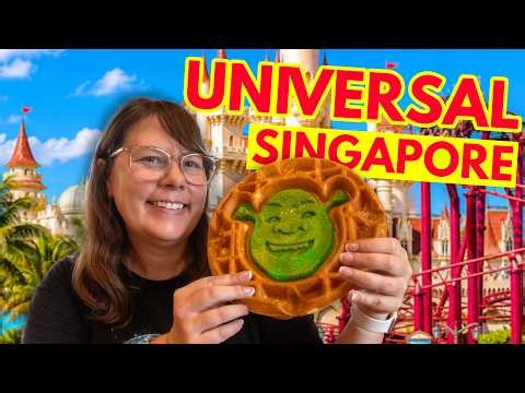First Time At Universal Studios Singapore - The Strangest Universal Park!