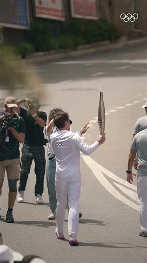 Two years ago, Charles Leclerc was lighting up Monaco as an Olympic torchbearer at #Paris2024! 🏎️🔥