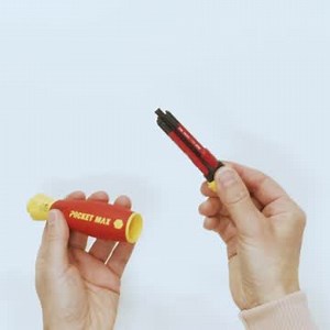 The Wiha PocketMax®! 👉 A lightweight at only 127g. 👉 Four slimBit profiles ready at hand http://wiha.tools/pocket_max_en | Wiha