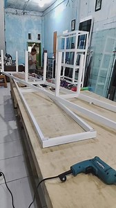 143K views · 1.9K reactions | Aluminum wall rack frame assembly process #Building #Trending #Diy #craft #content #reels #virals #fyp | Yusran partisi alumenium& kaca | Facebook