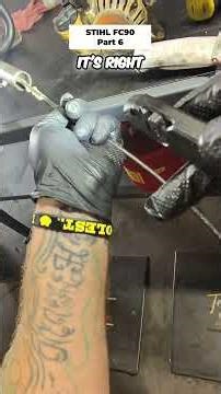 STIHL FC 90 Edger General Service | Full Tune-Up & Maintenance Guide Part 6