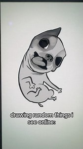 drawing random things I see online: