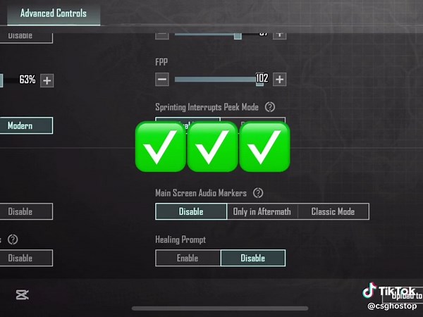 Tips and trick🥶😱😱👌✅ #foryou#fyp#foryoupage#csghost#deartiktokteamfontundereviewmyvideo#unfrezemyaccount#viral#video#pubgmobile#trick#