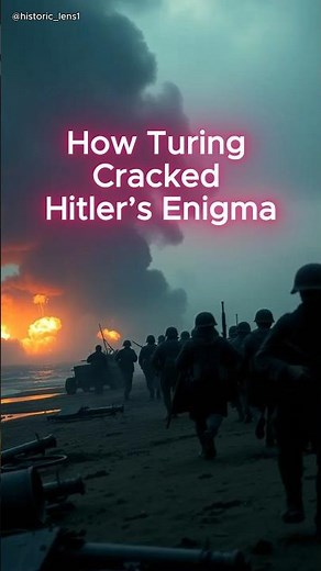 How Churchill Cracked Hitler’s Enigma Machine 👨‍💻| #shorts #wwii