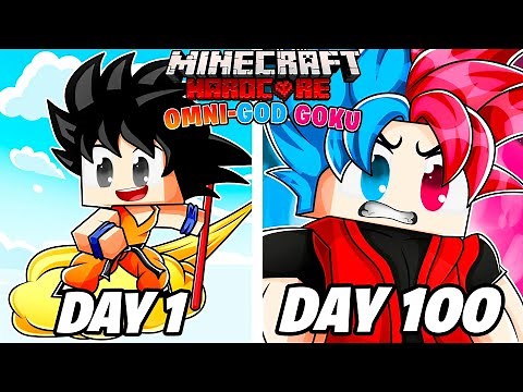 I Played Minecraft Dragon Block X As OMNI-GOD GOKU For 100 DAYS… This Is What Happened