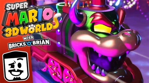 Aboard the Tanooki Train! - Episode 8 - Super Mario 3D World with Bricks 'O' Brian!