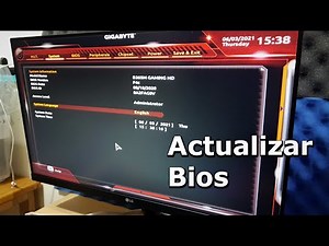 Actualizo BIOS de mi placa GIGABYTE B365M GAMING HD