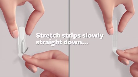 Command Cord Bundlers, Damage-Free Hanging Cord Organizer, No Tools Required for Hanging Electrical Cables, 12 Gray Bundlers and 24 Command Strips