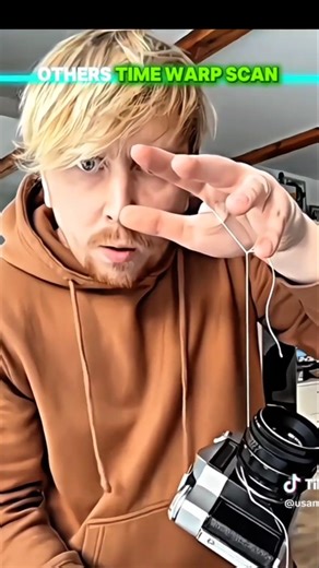 Time Warp Scan Filter 😈#troll #trollface #edit #sigma