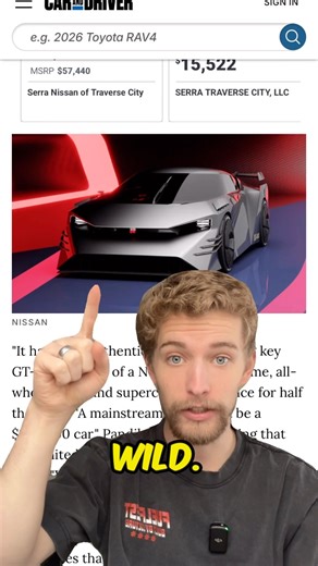 Nissan Announced a NEW GTR😳🤯 #R36 #gtr #nissangtr