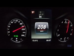 Mercedes-Benz C400 4MATIC 9G-Tronic 0-200 km/h acceleration