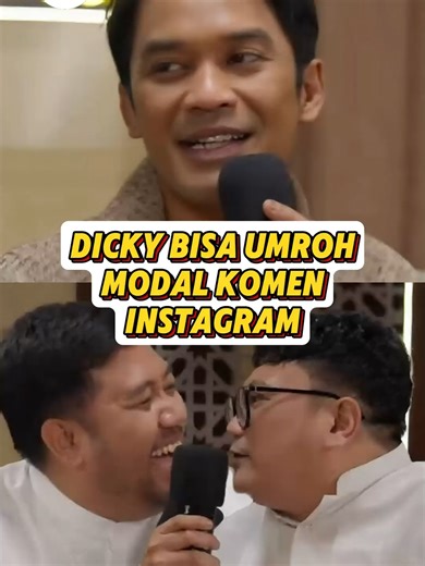 DICKY BERANGKAT UMROH MODAL KOMEN INSTAGRAM Tonton selengkapnya di YT PLN Mobile @plnmobile_ - WattsUp Podcast. Berasama Awwe, Abah Pican dan Dicky Difie. #klip #podcast #lucu #ngakak #ketawa #kocak #ketawaitusehat #plnmobile #wattsup #wattsuppodcast #awwe #pican #abahpican #dickydifie