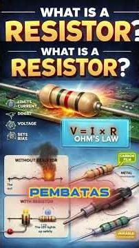 Function of Resistors in Electronics (Must Know for Beginners) #shortvideo #shorts