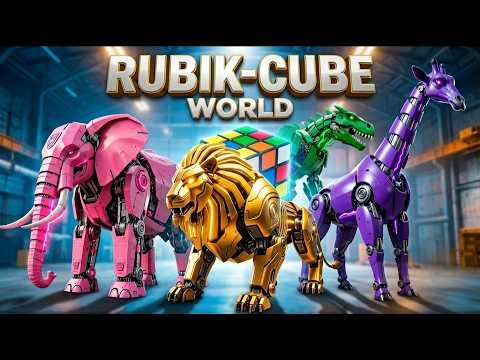 Prehistoric Safari Animal RUBIK’S CUBE World | CUBE Adventure | BUMBLE BEE