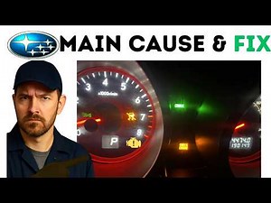 Subaru Check Engine Light And Cruise Control Flashing (How To Fix)