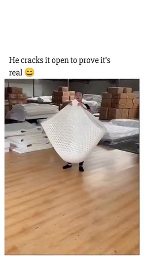 LaughAndLearn on Instagram: "A mattress that can keep a standing rod steady and protect a raw egg from breaking clearly isn’t ordinary. This kind of performance comes from premium latex mattresses made from one solid piece of natural latex foam. Because the material is formed as a single unit, there are no soft patches, gaps, or weak areas. Even when body weight moves across the surface, balance and stability stay intact. That same even support is what prevents the egg from cracking. Instead of 