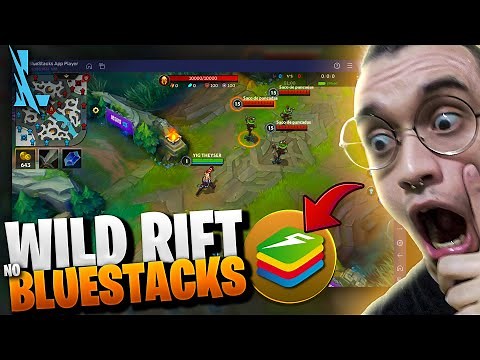 COMO JOGAR WILD RIFT NO PC PELO EMULADOR BLUESTACKS!