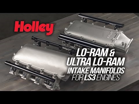 Holley’s High-Clearance, High-Flow Lo Ram Intake Now Available For LS3 Engines