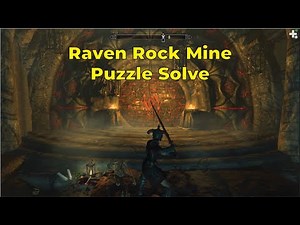 Skyrim ٠ How to Solve The Raven Rock Mine door Puzzle