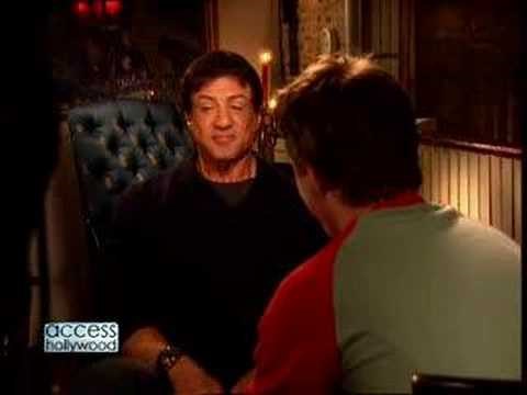 Stallone Water? | Access Hollywood