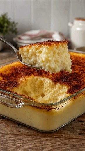 Creamy Baked Custard Cake 🍰