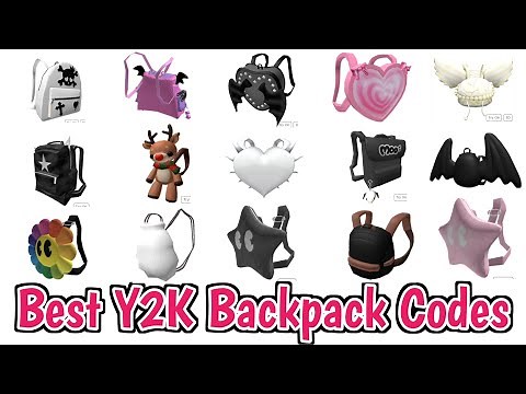 45+ Best Y2K Backpack Codes For Roblox Berry Avenue RP (2024)