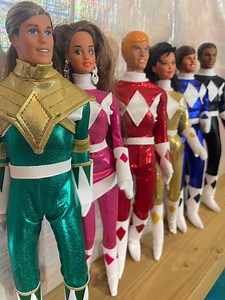 Barbie & Ken Mighty Morphin Power Ranger Sewing Pattern-pdf - Etsy