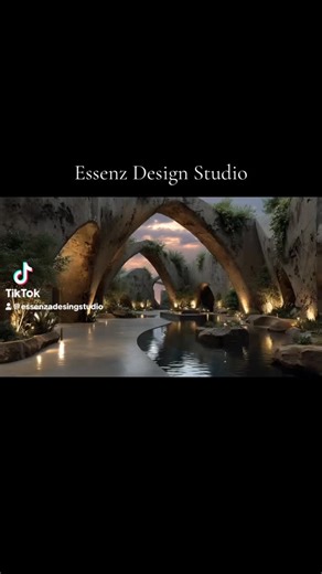 Haydee on Instagram: "Essenza Design Studio, LLC. www.edssustaimable.org A city does not belong to humans alone. This project explores an urban sanctuary designed for multi-species co-habitation, where architecture becomes a mediator rather than a barrier. Inspired by the structural intelligence of Roman aqueducts, the stone arches are reshaped through fluid vortex geometries that guide air, water, movement, and life. Wildlife drinking basins are not decorative—they are infrastructure. Human pat