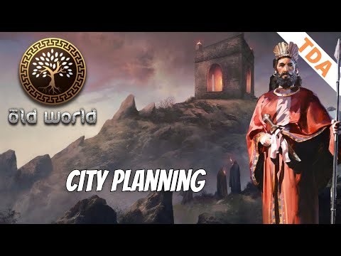 Optimizing city improvement layouts | Old World | Tutorial/Let's Play