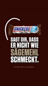 Dein Lieblingsriegel. Jetzt mit 10g Protein. | Snickers Austria