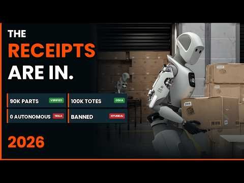 The 2026 Robot Race. Hyundai/BMW/Amazon/Tesla/Benz vs Humans