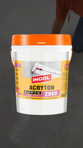 🚫 NO impermeabilices sin sellar primero Ese error hace que el impermeabilizante dure menos y falle antes. ✅ Con ACRYTON 2000 – INCOL creas un puente de adherencia, cierras los poros y dejas el piso listo para impermeabilizar correctamente. ✔ Más adherencia ✔ Más rendimiento ✔ Más duración 📍 Compra online: www.incol.com.pe 📞 Pedidos: 912 510 015 / 955 151 901 🚚 Envíos a nivel nacional🇵🇪 #sellador #selladoacrilico #pisos #techos #impermiabilizante #concreto #fypシ゚ | INCOL PERU