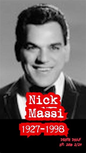 Recordando a Nick Massi, Vocalista de The Four Seasons